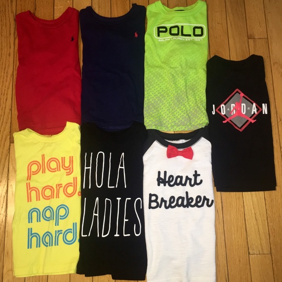 Polo Ralph Lauren Other - TEE BUNDLE (7) SIZES 24M, 2T & 3T